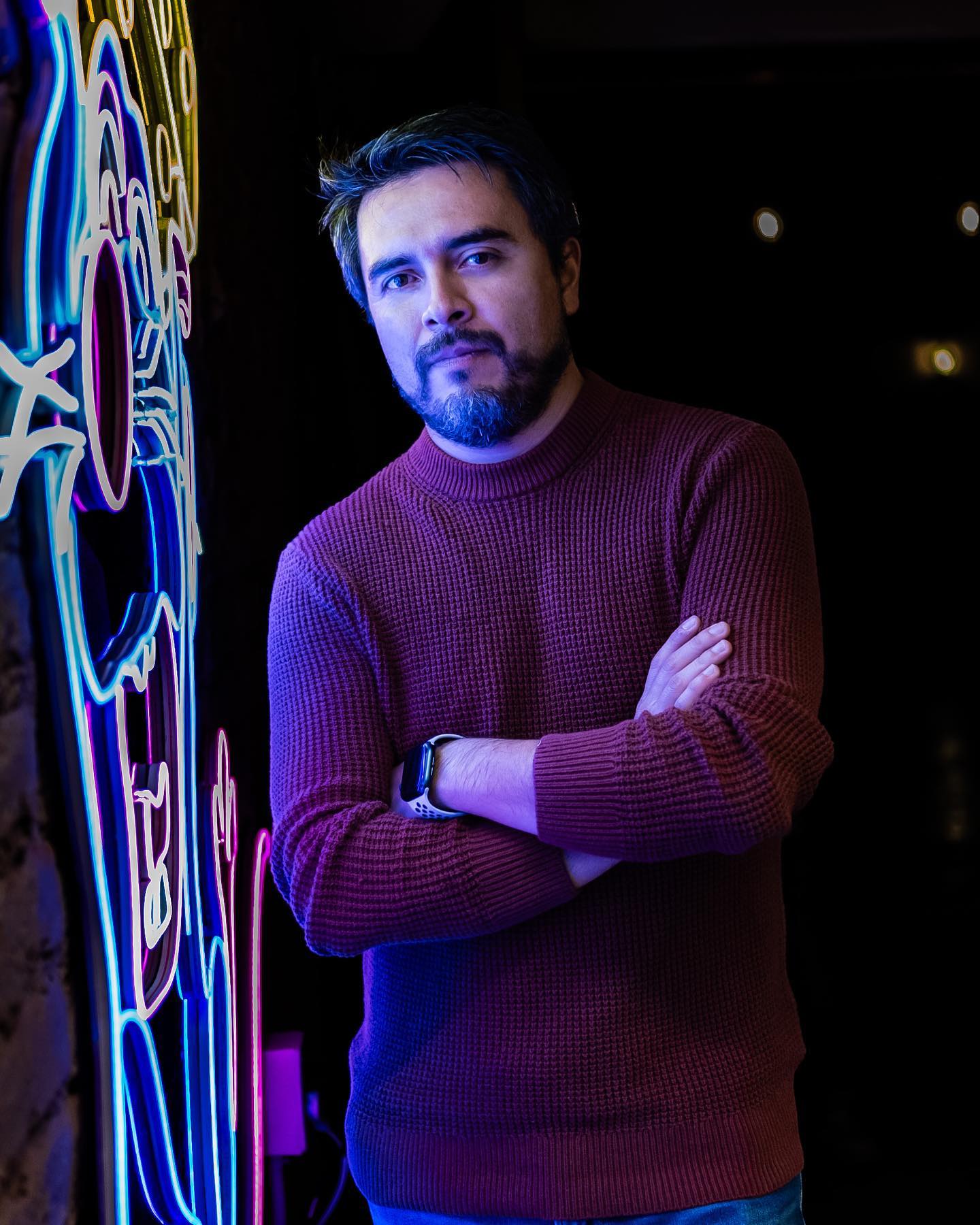 Retrato de Alan Álvarez